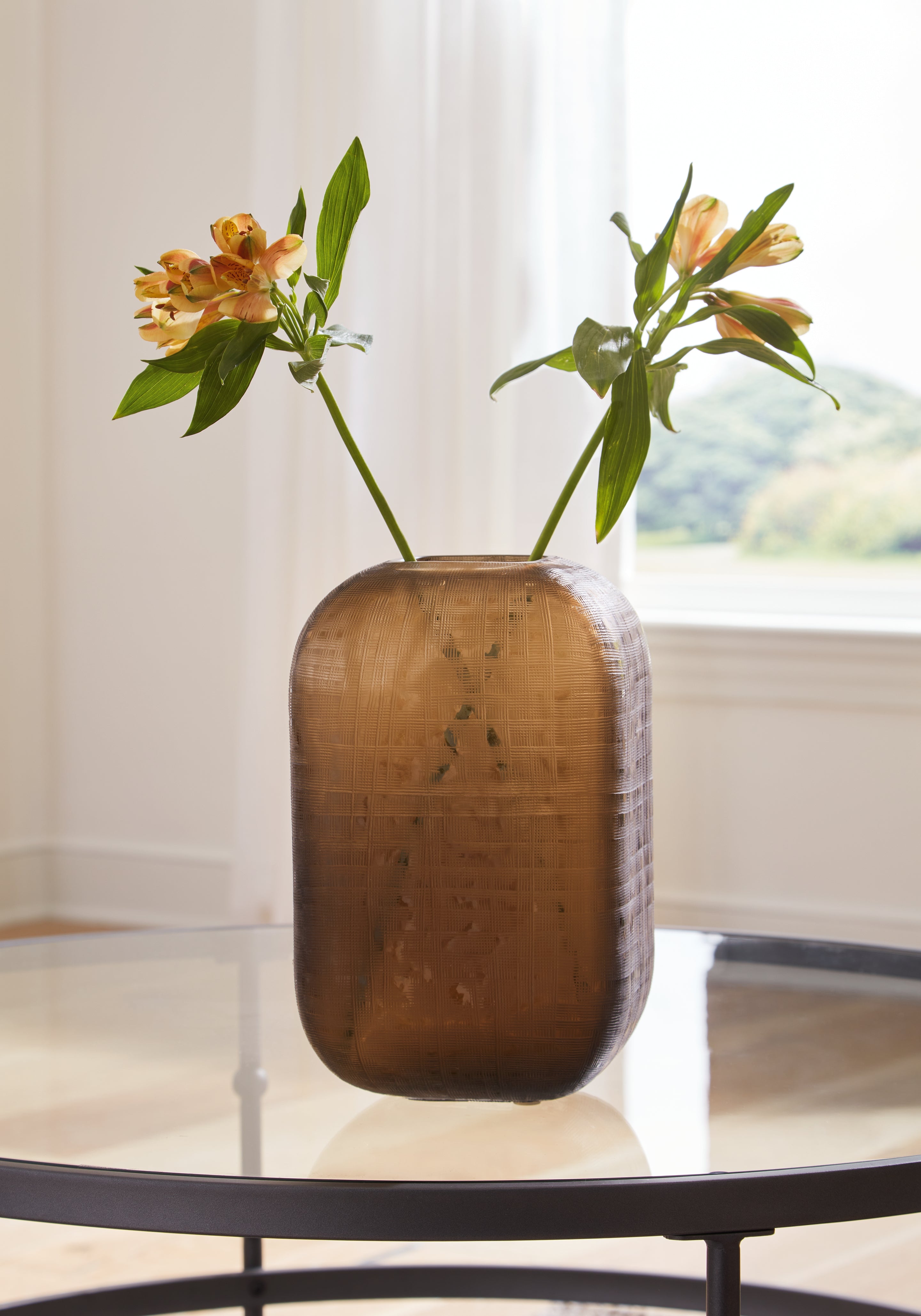 Warmstead Furniture - Ashley Furniture - Capard Vase - Vase / Brown - A2900004