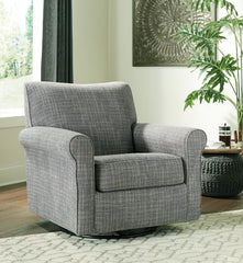 Warmstead Furniture - Ashley Furniture - Renley Accent Chair - Swivel Glider Accent Chair / Ash - A3000002