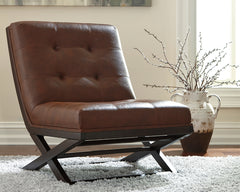Warmstead Furniture - Ashley Furniture - Sidewinder Accent Chair - Accent Chair / Brown - A3000031