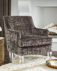 Warmstead Furniture - Ashley Furniture - Gloriann Accent Chair - Accent Chair / Lagoon - A3000103