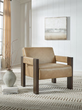 Warmstead Furniture - Ashley Furniture - Adlanlock Accent Chair - Accent Chair / Olive - A3000740