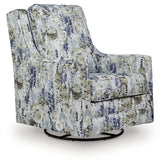 Warmstead Furniture - Ashley Furniture - Dustinford Swivel Glider Accent Chair - Swivel Glider Accent Chair / Multi - A3000732