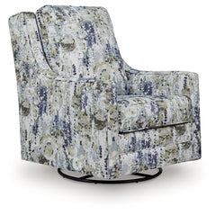 Warmstead Furniture - Ashley Furniture - Dustinford Swivel Glider Accent Chair - Swivel Glider Accent Chair / Multi - A3000732