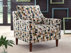 Warmstead Furniture - Ashley Furniture - Fenna Accent Chair - Accent Chair / Multi - A3000749