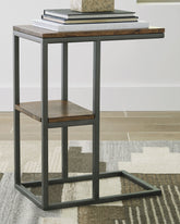 Warmstead Furniture - Ashley Furniture - Forestmin Accent Table - Accent Table / Natural/Black - A4000049