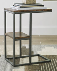 Warmstead Furniture - Ashley Furniture - Forestmin Accent Table - Accent Table / Natural/Black - A4000049