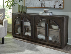 Warmstead Furniture - Ashley Furniture - Dreley Accent Cabinet - Accent Cabinet / Grayish Brown - A4000586
