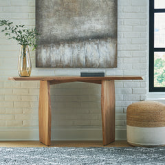 Warmstead Furniture - Ashley Furniture - Holward Console Sofa Table - Console Sofa Table / Natural - A4000592