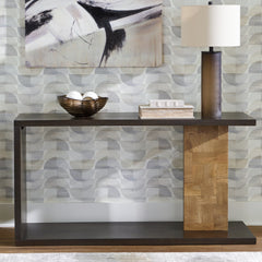 Warmstead Furniture - Ashley Furniture - Camlett Console Sofa Table - Console Sofa Table / Brown - A4000594