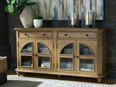 Warmstead Furniture - Ashley Furniture - Barlomore Accent Cabinet - Accent Cabinet / Brown - A4000597