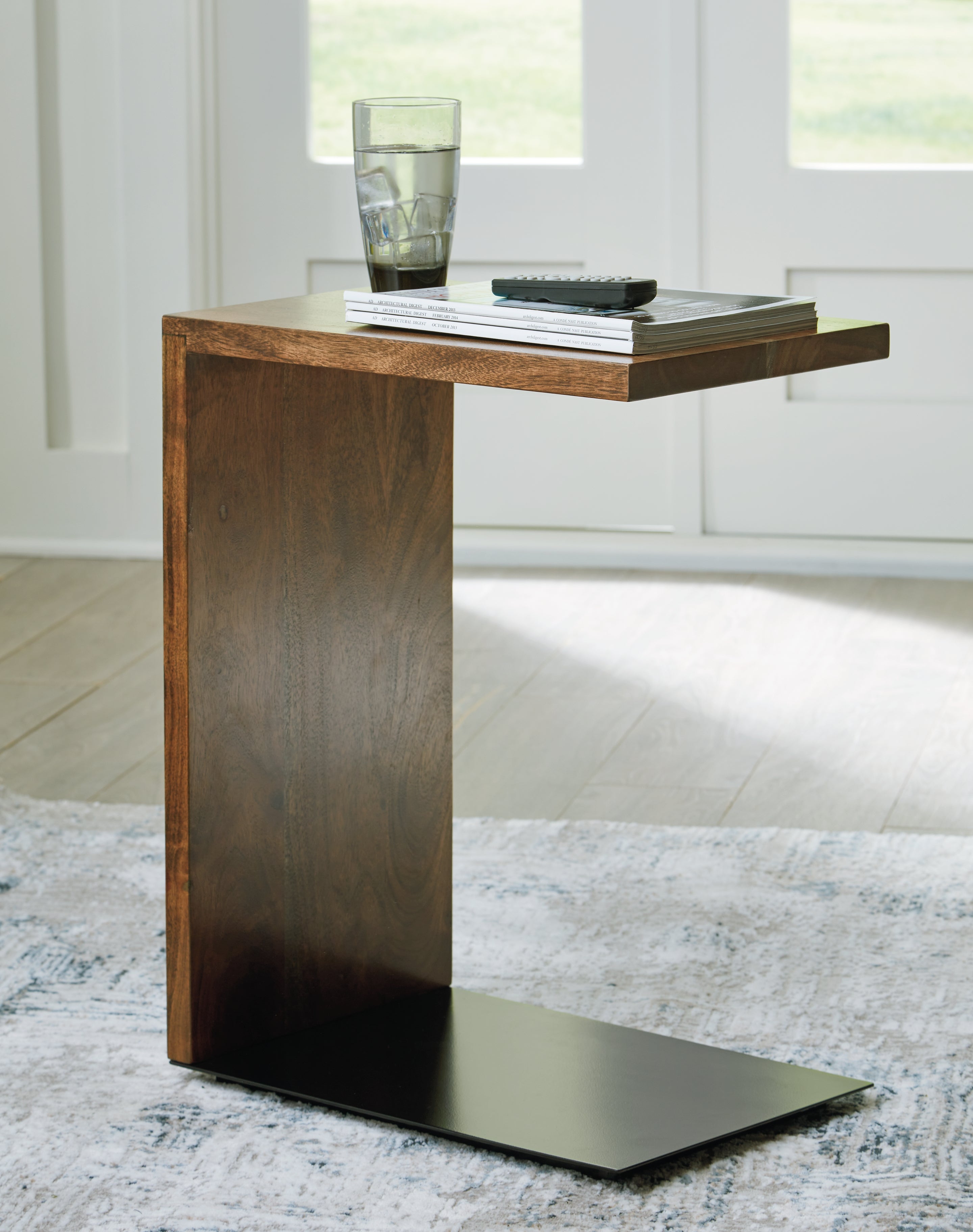 Warmstead Furniture - Ashley Furniture - Wimshaw Accent Table - Accent Table / Brown/Black - A4000618