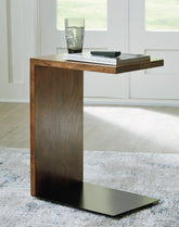 Warmstead Furniture - Ashley Furniture - Wimshaw Accent Table - Accent Table / Brown/Black - A4000618