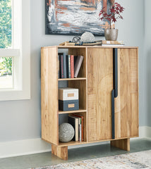 Warmstead Furniture - Ashley Furniture - Kierwell Accent Cabinet - Accent Cabinet / Natural - A4000653