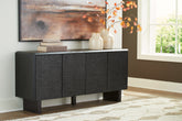 Warmstead Furniture - Ashley Furniture - Farrelmore Accent Cabinet - Accent Cabinet / Black - A4000659
