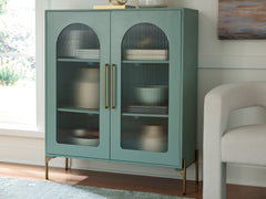 Warmstead Furniture - Ashley Furniture - Adwen Accent Cabinet - Accent Cabinet / Light Green - A4000665