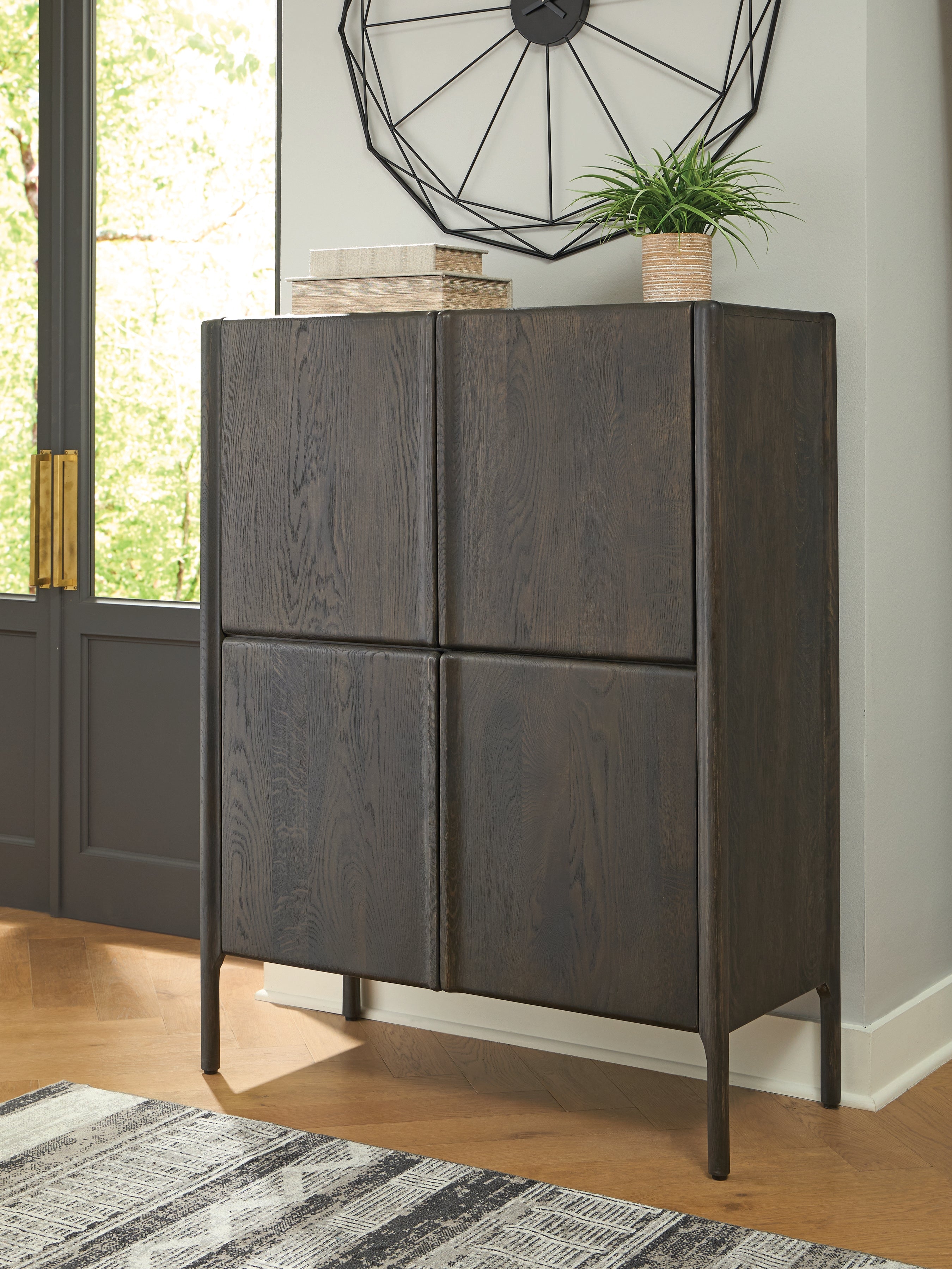 Warmstead Furniture - Ashley Furniture - Orsonal Accent Cabinet - Accent Cabinet / Espresso Brown - A4000686