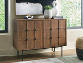 Warmstead Furniture - Ashley Furniture - Juddins Accent Cabinet - Accent Cabinet / Brown - A4000692