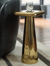 Warmstead Furniture - Ashley Furniture - Dallenburg Accent Table - Accent Table / Gold Finish - A4000717