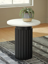 Warmstead Furniture - Ashley Furniture - Wainstone Accent Table - Accent Table / Black/White - A4000724