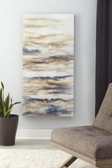Warmstead Furniture - Ashley Furniture - Joely Wall Decor - Wall Art / Blue/Tan - A8000277