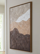 Warmstead Furniture - Ashley Furniture - Fanthorne Wall Decor - Wall Art / Tan/Brown/White - A8000500