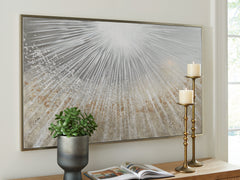 Warmstead Furniture - Ashley Furniture - Waldard Wall Decor - Wall Art / Gray/Taupe/White - A8000501