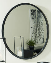 Warmstead Furniture - Ashley Furniture - Brocky Mirror - Accent Mirror / White - A8010293