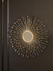 Warmstead Furniture - Ashley Furniture - Morwenna Mirror - Accent Mirror / Bronze/Gold Finish - A8010392