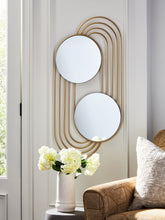 Warmstead Furniture - Ashley Furniture - Warrenley Mirror - Accent Mirror / Gold Finish - A8010401