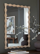 Warmstead Furniture - Ashley Furniture - Acelmore Mirror - Accent Mirror / Light Brown - A8010420