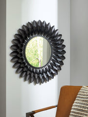 Warmstead Furniture - Ashley Furniture - Ryenmour Mirror - Accent Mirror / Oil Rubbed Bronze Finish - A8010421