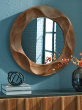 Warmstead Furniture - Ashley Furniture - Aajon Mirror - Accent Mirror / Brown - A8010427
