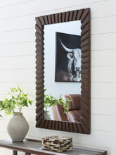 Warmstead Furniture - Ashley Furniture - Advin Mirror - Accent Mirror / Dark Brown - A8010428
