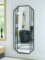 Warmstead Furniture - Ashley Furniture - Antigone Mirror - Floor Mirror / Black - A8010434