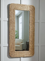Warmstead Furniture - Ashley Furniture - Norigan Mirror - Floor Mirror / Natural - A8010438