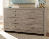 Warmstead Furniture - Ashley Furniture - Culverbach Bedroom - Queen Panel Bed / Gray - B070B8