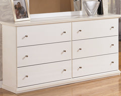 Warmstead Furniture - Ashley Furniture - Bostwick Shoals Bedroom - Twin Panel Bed / White - B139B41