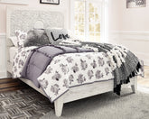 Warmstead Furniture - Ashley Furniture - Paxberry Bedroom - King Panel Bed / Whitewash - B181B10