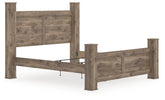 Warmstead Furniture - Ashley Furniture - Rusticott Bedroom - Dresser and Mirror / Brown - PCB2260B1