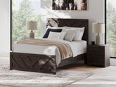 Warmstead Furniture - Ashley Furniture - Prendonea Bedroom - Five Drawer Chest / Charcoal - B3789-46