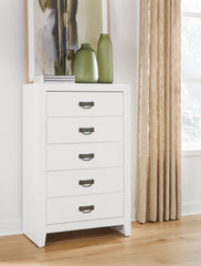 Warmstead Furniture - Ashley Furniture - Binterglen Bedroom - Dresser and Mirror / White - B427B1