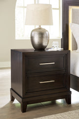 Warmstead Furniture - Ashley Furniture - Neymorton Bedroom - Dresser and Mirror / Dark Grayish Brown - B618B1