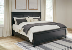 Warmstead Furniture - Ashley Furniture - Lanolee Bedroom - Full Panel Storage Bed / Black - B687B22