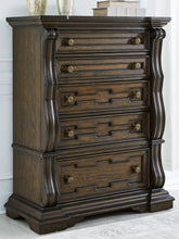 Warmstead Furniture - Ashley Furniture - Maylee Bedroom - Dresser and Mirror / Dark Brown - B947B1