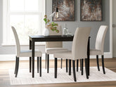 Warmstead Furniture - Ashley Furniture - Kimonte Dining Room - Dining Chair (Set of 2) / Ivory - D250-01X2