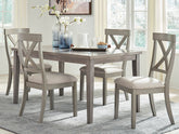 Warmstead Furniture - Ashley Furniture - Parellen Dining Room - Dining Chair (Set of 2) / Gray - D291-01X2