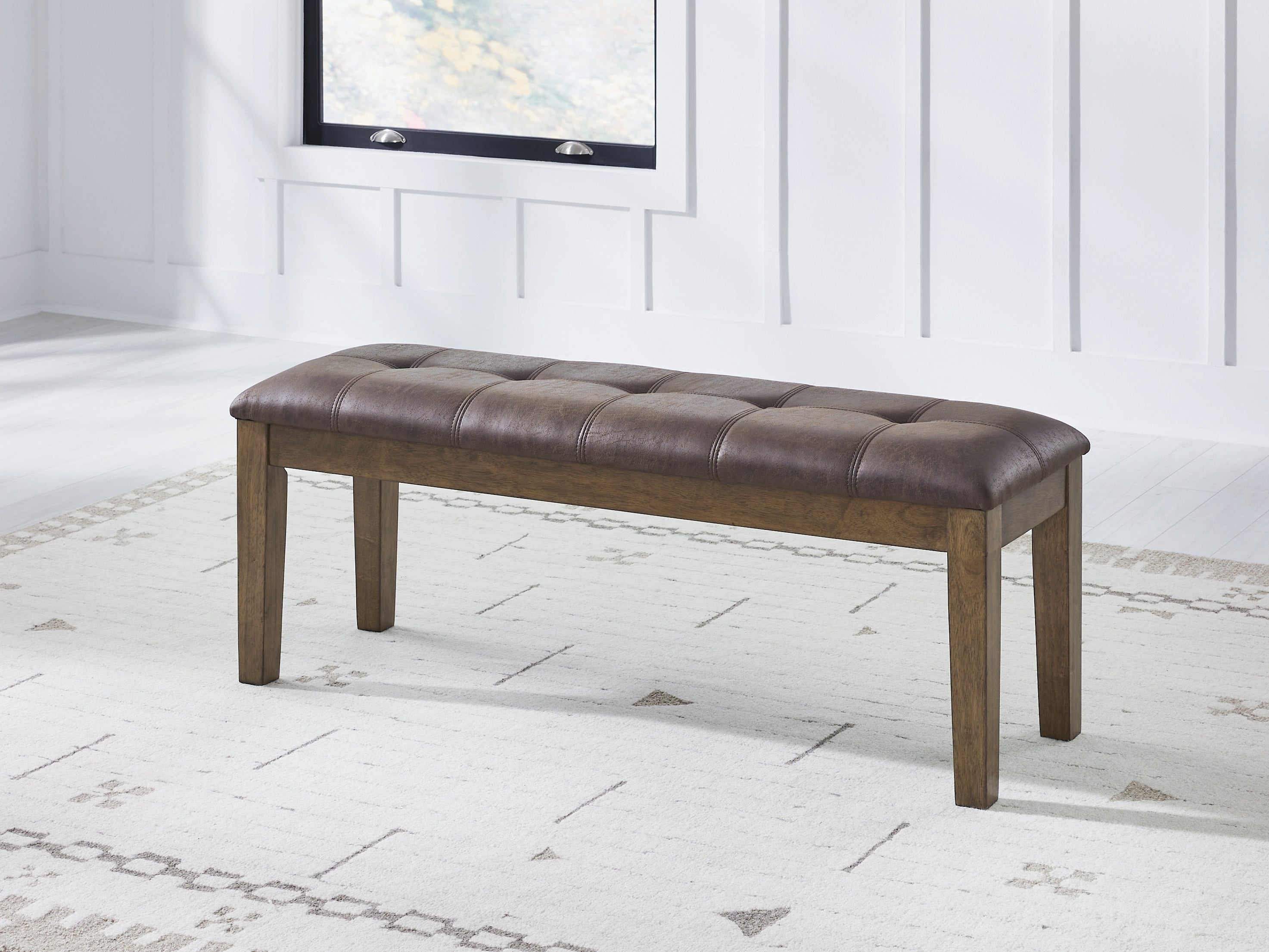 Warmstead Furniture - Ashley Furniture - Urbinforte Dining Room - Large UPH Dining Room Bench - PCD592-00