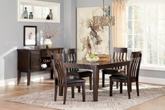 Warmstead Furniture - Ashley Furniture - Haddigan Dining Room - Counter Height Barstool (Set of 2) / Dark Brown - D596-224X2
