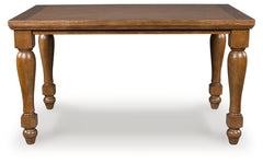 Warmstead Furniture - Ashley Furniture - Greddinton Counter Height Dining Table - RECT Dining Room Counter Table / Brown - PCD824-13