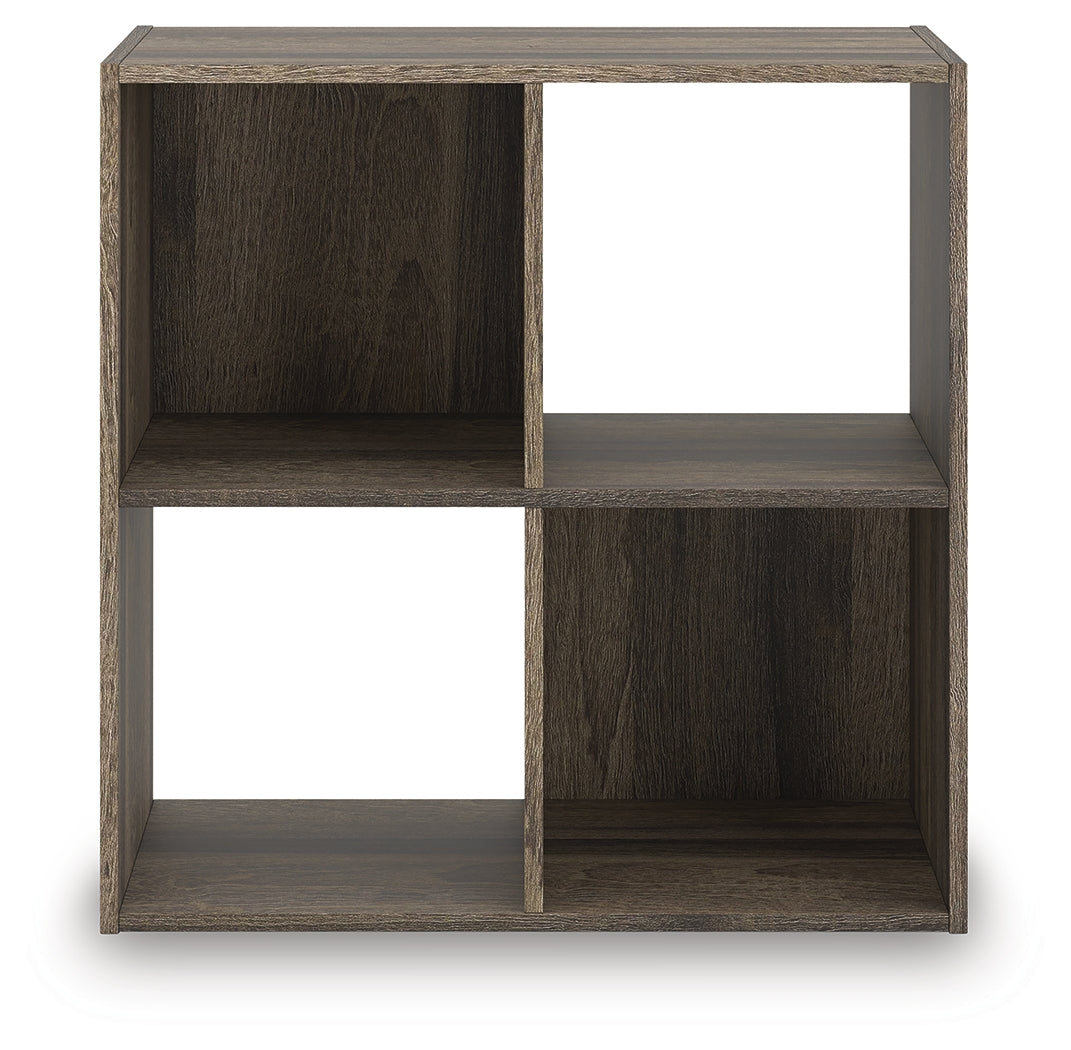 Warmstead Furniture - Ashley Furniture - Shallifer Four Cube Organizer - Four Cube Organizer / Brown - EA1104-2X2